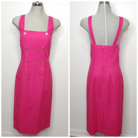 VINTAGE Jackie K. Barbie pink dress size M - Picture 1 of 11